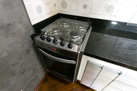 Studio para alugar com 42m², 1 quarto e 1 vaga Studio para alugar com 42m², 1 quarto e 1 vagaCozinha - Fogão