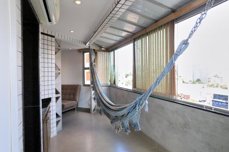 Varanda da Sala de apartamento à venda com 2 quartos, 94m² em Carmo, Belo Horizonte