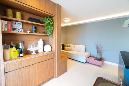 Sala de apartamento à venda com 1 quarto, 59m² em Vila Paulista, São Paulo