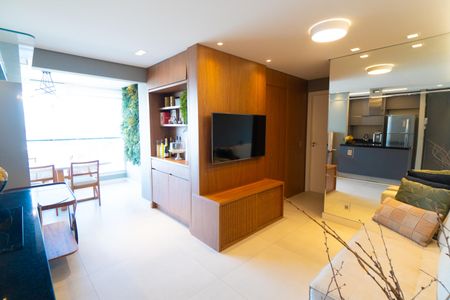 Sala de apartamento à venda com 1 quarto, 59m² em Vila Paulista, São Paulo