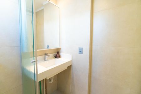 Apartamento à venda com 59m², 1 quarto e 1 vaga Apartamento à venda com 59m², 1 quarto e 1 vagaBanheiro da Suíte