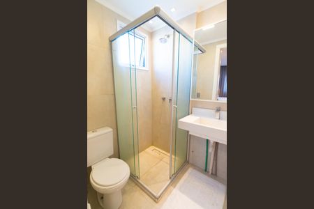 Apartamento à venda com 59m², 1 quarto e 1 vaga Apartamento à venda com 59m², 1 quarto e 1 vagaBanheiro da Suíte