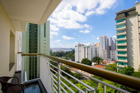 Varanda da sala de apartamento à venda com 3 quartos, 152m² em Jardim, Santo André