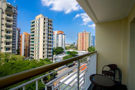 Apartamento à venda com 152m², 3 quartos e 3 vagasVaranda da sala