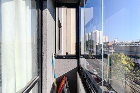 Varanda de apartamento à venda com 1 quarto, 27m² em Centro Histórico de São Paulo, São Paulo