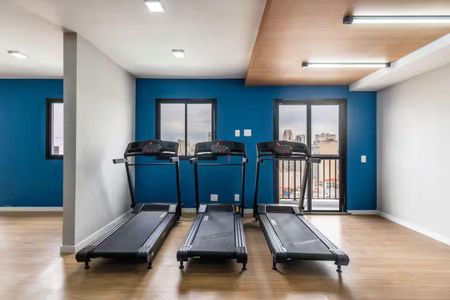 Apartamento para alugar com 27m², 1 quarto e sem vaga Apartamento para alugar com 27m², 1 quarto e sem vagaAcademia