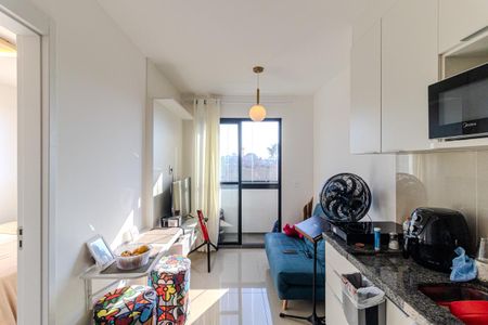 Sala de apartamento à venda com 1 quarto, 27m² em Centro Histórico de São Paulo, São Paulo