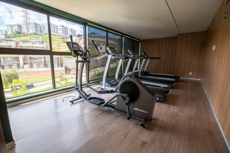 Apartamento à venda com 64m², 2 quartos e 2 vagas Apartamento à venda com 64m², 2 quartos e 2 vagasAcademia