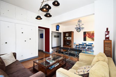 sala de estar de apartamento para alugar com 1 quarto, 100m² em Jardim Paulista, São Paulo
