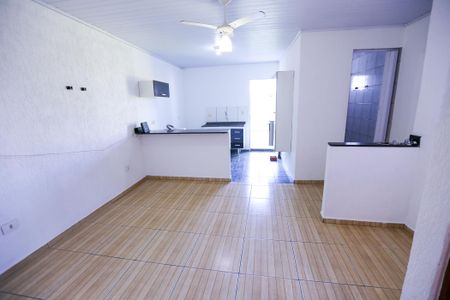 Sala de casa para alugar com 1 quarto, 60m² em Conjunto Habitacional Turistica, São Paulo