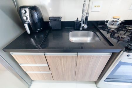 Apartamento para alugar com 40m², 2 quartos e 1 vaga Apartamento para alugar com 40m², 2 quartos e 1 vagaCozinha e Área de Serviço