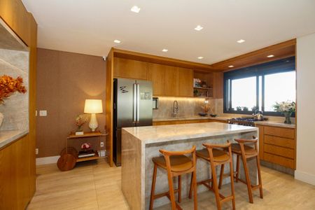 Apartamento para alugar com 127m², 2 quartos e 2 vagas Apartamento para alugar com 127m², 2 quartos e 2 vagasAmbientes Integrados (Sala de Estar, Jantar e Cozinha)