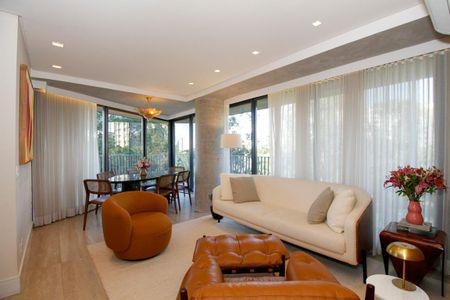 Apartamento para alugar com 127m², 2 quartos e 2 vagas Apartamento para alugar com 127m², 2 quartos e 2 vagasAmbientes Integrados (Sala de Estar, Jantar e Cozinha)