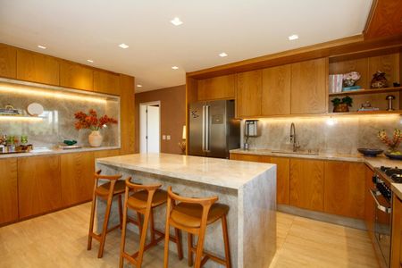 Apartamento para alugar com 127m², 2 quartos e 2 vagas Apartamento para alugar com 127m², 2 quartos e 2 vagasAmbientes Integrados (Sala de Estar, Jantar e Cozinha)
