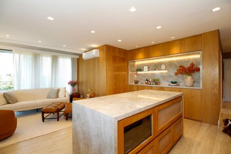 Apartamento para alugar com 127m², 2 quartos e 2 vagas Apartamento para alugar com 127m², 2 quartos e 2 vagasAmbientes Integrados (Sala de Estar, Jantar e Cozinha)