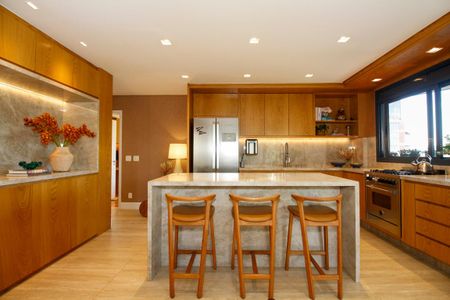 Apartamento para alugar com 127m², 2 quartos e 2 vagas Apartamento para alugar com 127m², 2 quartos e 2 vagasAmbientes Integrados (Sala de Estar, Jantar e Cozinha)