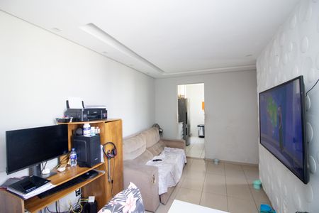 Sala de apartamento para alugar com 2 quartos, 47m² em Cândida Ferreira, Contagem