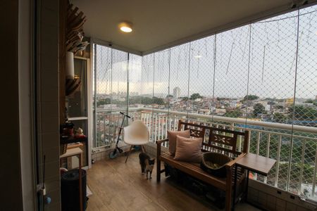 Varanda da Sala de apartamento para alugar com 3 quartos, 152m² em Vila Polopoli, São Paulo
