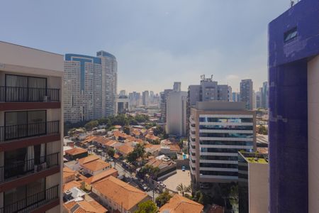 Vista da Varanda de kitnet/studio à venda com 1 quarto, 24m² em Pinheiros, São Paulo