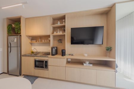 Studio à venda com 24m², 1 quarto e sem vagaCozinha