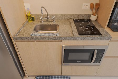 Studio à venda com 24m², 1 quarto e sem vagaCozinha