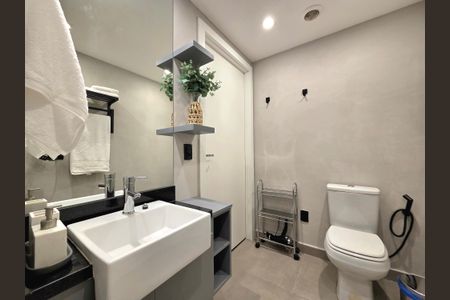 Studio para alugar com 25m², 1 quarto e sem vagaBanheiro