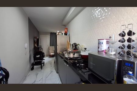 Cozinha de apartamento para alugar com 2 quartos, 49m² em Parque Bom Retiro, Paulínia