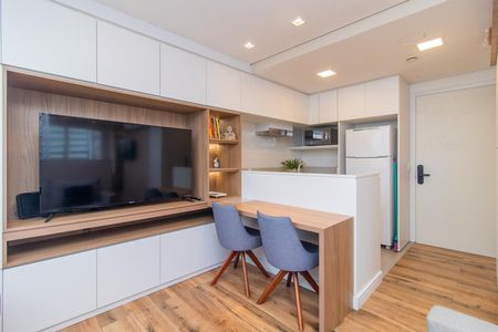 Sala de apartamento à venda com 1 quarto, 35m² em Cidade Baixa, Porto Alegre