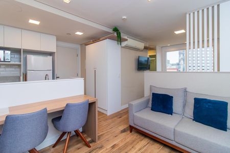 Sala de apartamento à venda com 1 quarto, 35m² em Cidade Baixa, Porto Alegre