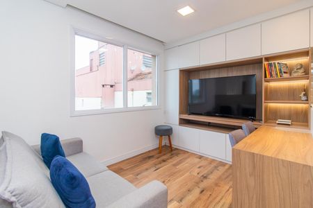 Sala de apartamento à venda com 1 quarto, 35m² em Cidade Baixa, Porto Alegre