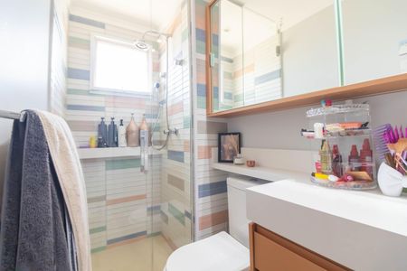 Apartamento à venda com 60m², 2 quartos e 1 vaga Apartamento à venda com 60m², 2 quartos e 1 vagaBanheiro social