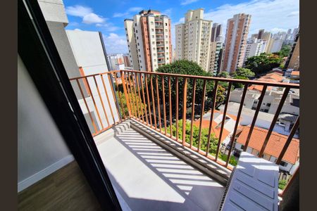 Studio à venda com 31m², 1 quarto e sem vagaVaranda