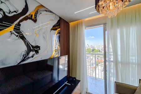 Sala de apartamento para alugar com 1 quarto, 27m² em Guaiauna, São Paulo