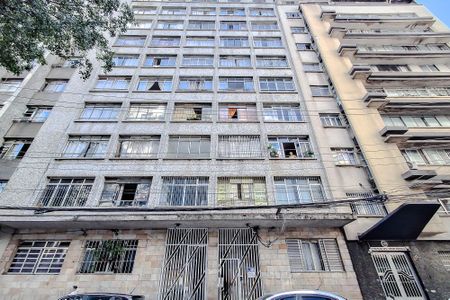 Studio para alugar com 30m², 1 quarto e sem vagaFachada - Plaquinha