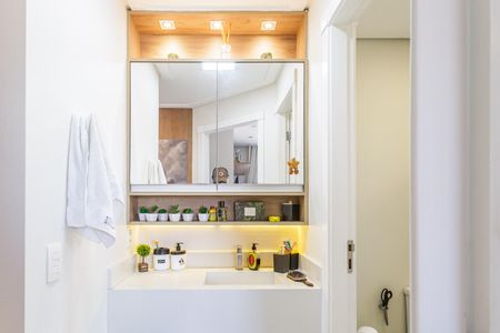 Apartamento à venda com 56m², 1 quarto e 1 vagaBanheiro