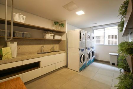 Apartamento à venda com 55m², 2 quartos e 1 vaga Apartamento à venda com 55m², 2 quartos e 1 vagaÁrea comum - Lavanderia