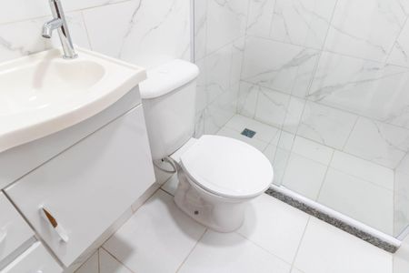 Casa para alugar com 60m², 1 quarto e sem vaga Casa para alugar com 60m², 1 quarto e sem vagaBanheiro