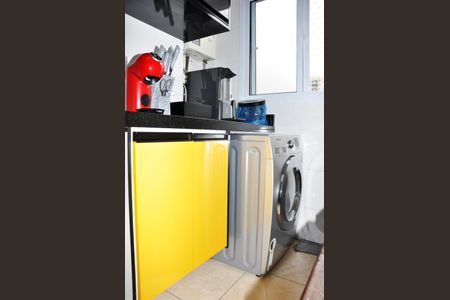 Apartamento à venda com 44m², 2 quartos e 1 vagaDetalhe - Área de Serviço