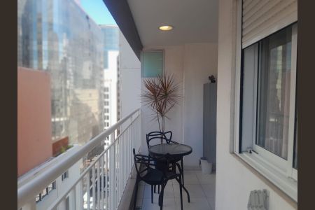 Apartamento à venda com 36m², 1 quarto e 1 vagaVaranda