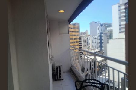Apartamento à venda com 36m², 1 quarto e 1 vagaVaranda