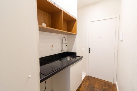 Studio à venda com 20m², 1 quarto e sem vagaCozinha