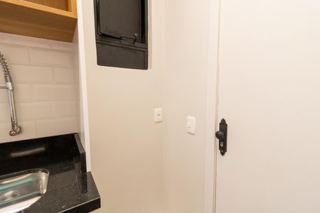 Cozinha de kitnet/studio à venda com 1 quarto, 20m² em Centro Histórico, Porto Alegre