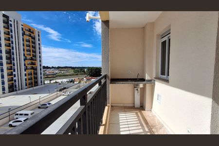 Varanda de apartamento para alugar com 2 quartos, 64m² em Santa Terezinha, Paulínia
