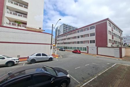 Vista da rua  de apartamento para alugar com 1 quarto, 40m² em Cidade Ocian, Praia Grande