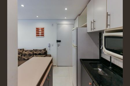 Studio para alugar com 27m², 1 quarto e sem vaga Studio para alugar com 27m², 1 quarto e sem vagaCozinha e Área de Serviço
