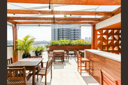 Studio para alugar com 25m², 1 quarto e sem vaga Studio para alugar com 25m², 1 quarto e sem vagaÁrea comum - Churrasqueira