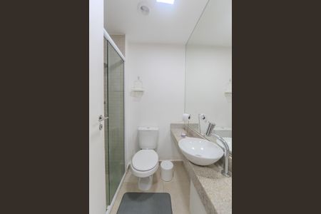 Banheiro de kitnet/studio à venda com 1 quarto, 32m² em Consolação, São Paulo