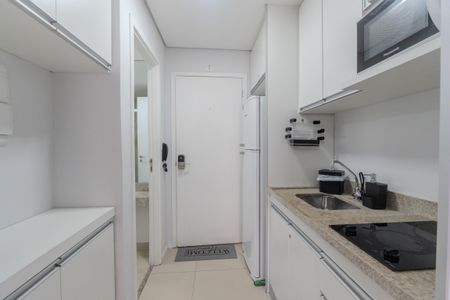 Studio para alugar com 32m², 1 quarto e sem vaga Studio para alugar com 32m², 1 quarto e sem vagaCozinha