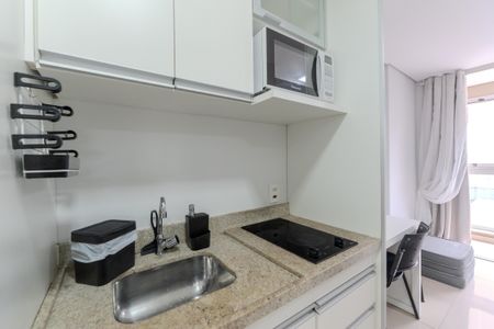 Studio para alugar com 32m², 1 quarto e sem vaga Studio para alugar com 32m², 1 quarto e sem vagaCozinha