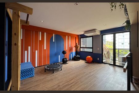 Studio para alugar com 25m², 1 quarto e sem vaga Studio para alugar com 25m², 1 quarto e sem vagaAcademia